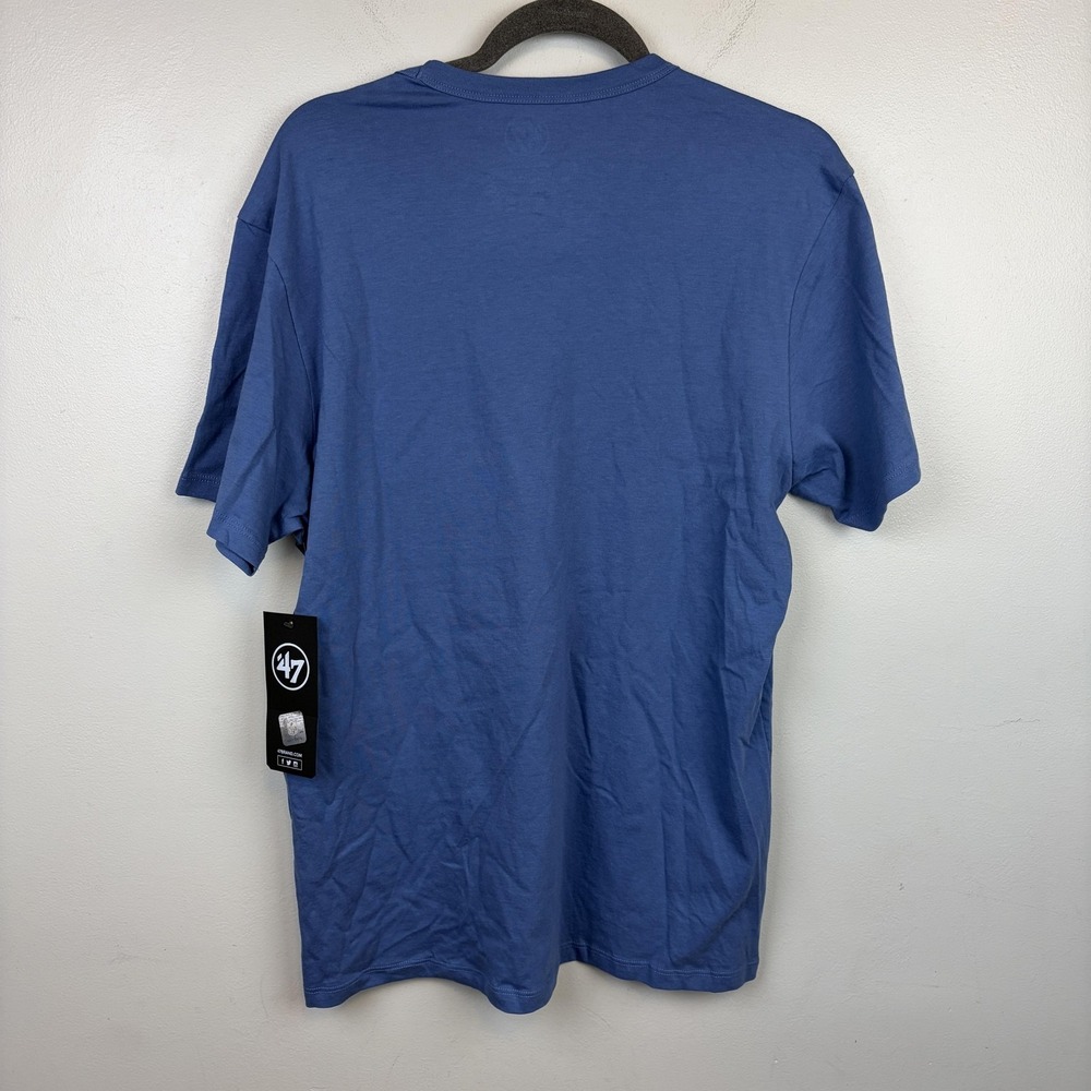 Detroit Lions Shirt Mens‎ Large Blue NFL Football '47 One Pride Graphic Tee - Picture 3 of 9